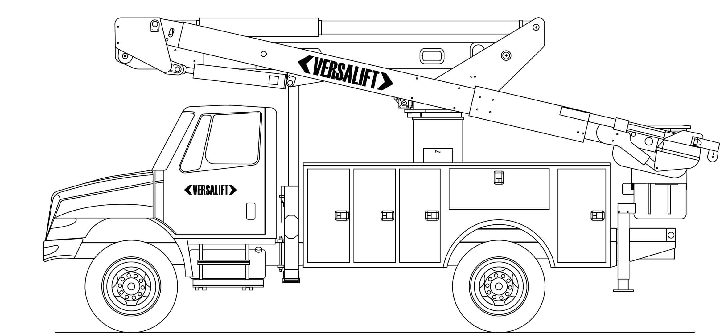 Versalift Custom Bucket Truck